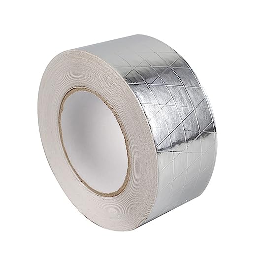 Taśma z folii aluminiowej wzmocniona 50 mm × 25 m